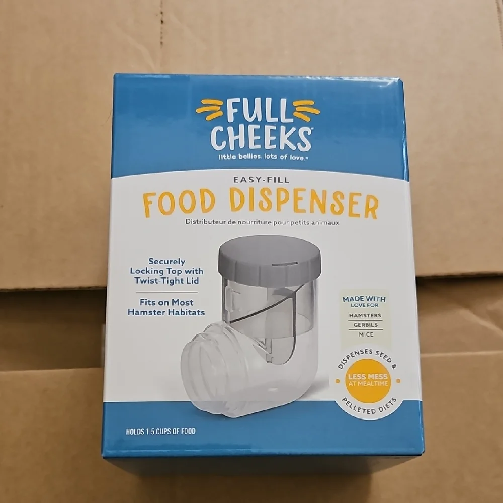 Full Cheeks Easy-Fill Food Dispenser